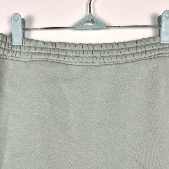 NWT Reformation Medium Newport Knit Celadon Green Casual Mini Sweat Skirt - Picture 3 of 7